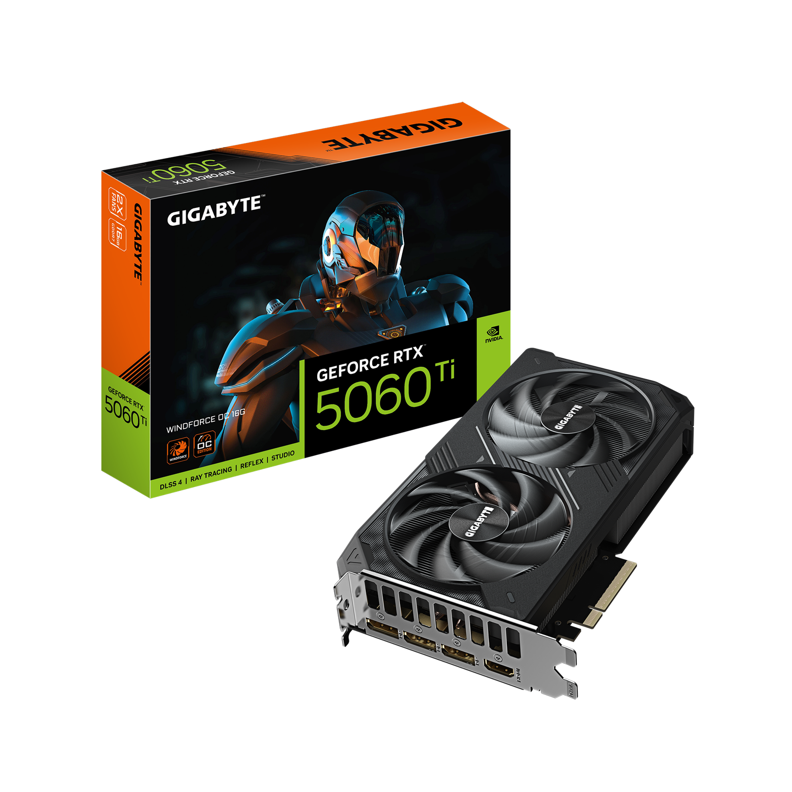 Gigabyte RTX 5060 Ti Windforce OC 16GB GDDR7