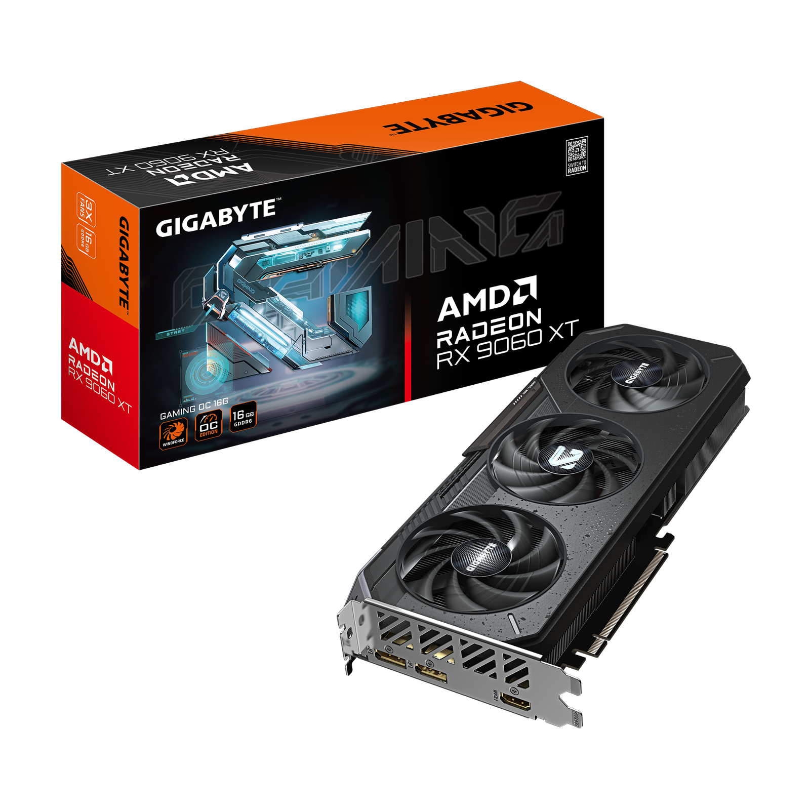 Gigabyte RX 9060 XT Gaming OC 16GB GDDR6