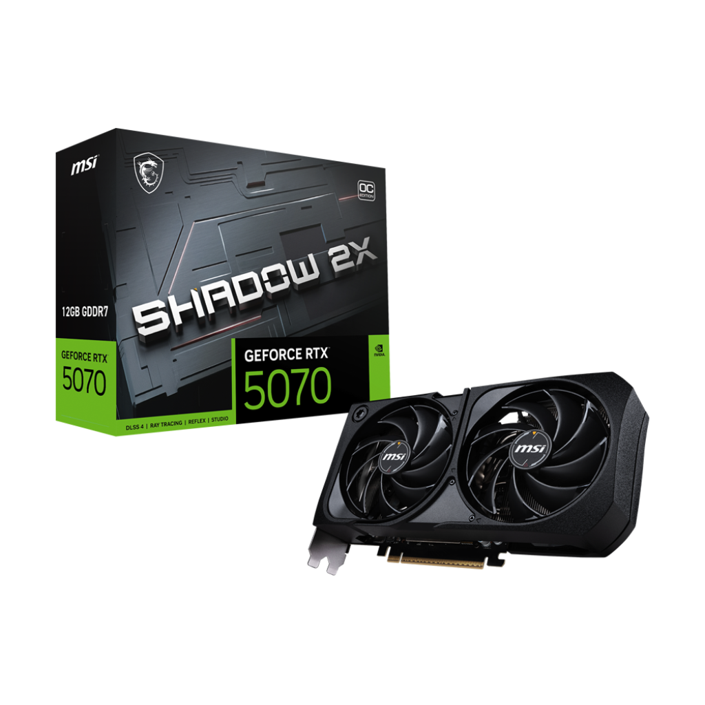 MSI RTX 5070 Shadow 2X OC 12GB GDDR7