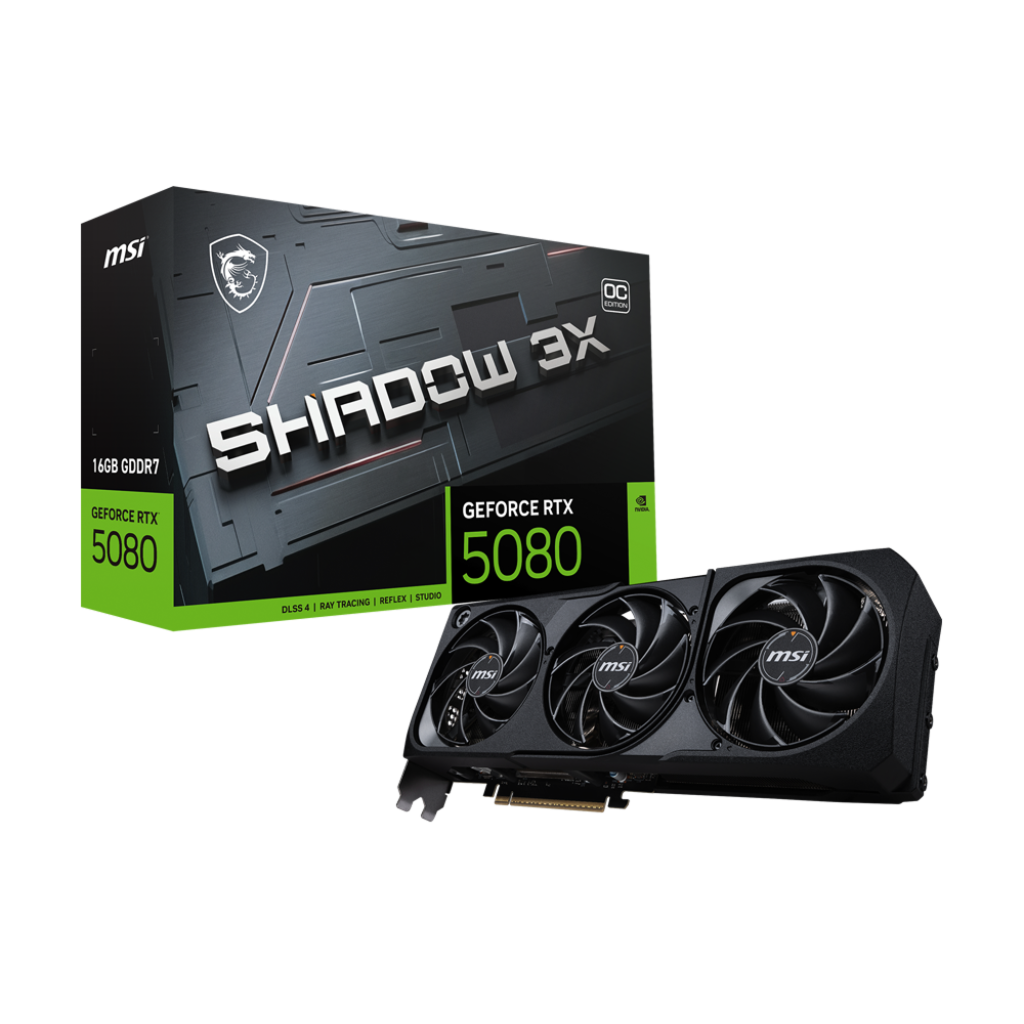 MSI RTX 5080 Shadow 3X OC 16GB GDDR7
