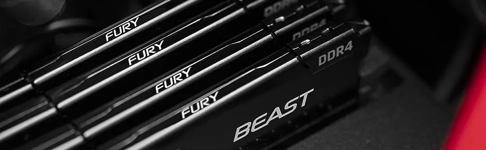 Kingston Fury 32GB 3200MHz DDR4 CL16 DIMM Fury Beast Black (KF432C16BB/32)