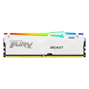 Kingston Fury Beast RGB White 16GB 6000MHz CL36 DDR5 RAM(KF560C36BWE2A-16 )