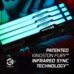 Kingston Fury Beast Black RGB Expo 64GB 6000MT/s DDR5 CL30 DIMM Desktop Gaming Memory Kit of 2 - KF560C30BBEAK2-64
