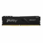 Kingston FURY Beast 16GB 3200MHz DDR4 CL16 Desktop Memory Single Stick KF432C16BB/16, Black