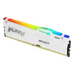 Kingston Fury Beast RGB White 16GB 6000MHz CL36 DDR5 RAM(KF560C36BWE2A-16 )