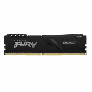 Kingston FURY Beast 16GB 3200MHz DDR4 CL16 Desktop Memory Single Stick KF432C16BB1/16, Black
