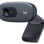 Logitech C270 Hd Webcam, 1280 Pixels X 720 Pixels, 1 Mpixel, Black